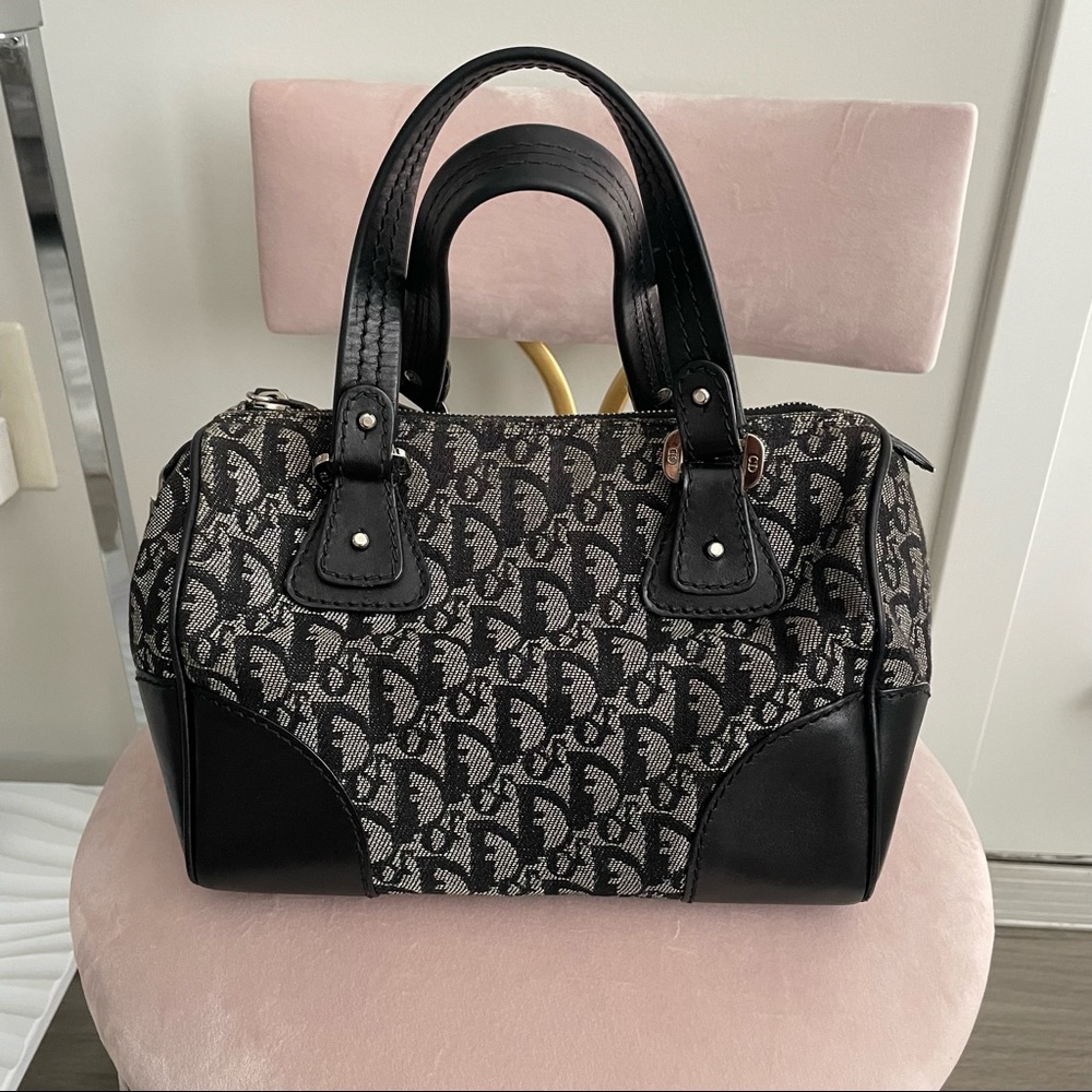 Christian Dior Monogram Boston Bag